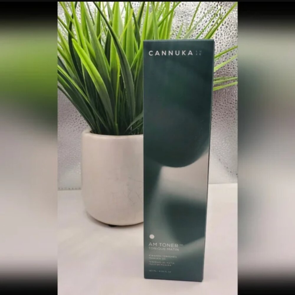Cannuka Luxe Manuka Honey AM Face Toner All-Natural NIB Hard to Find RT$48